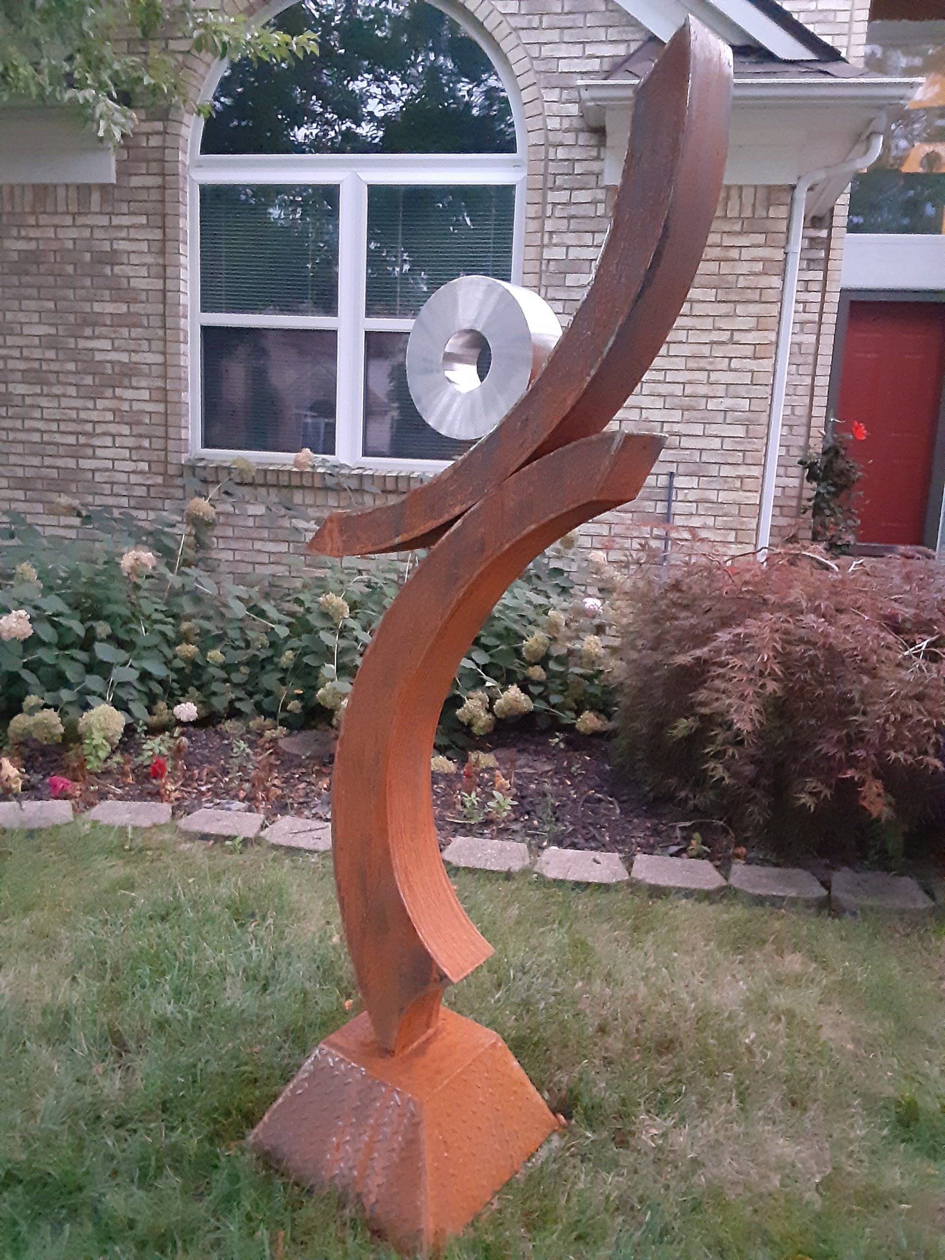 Slope original metal sculpture