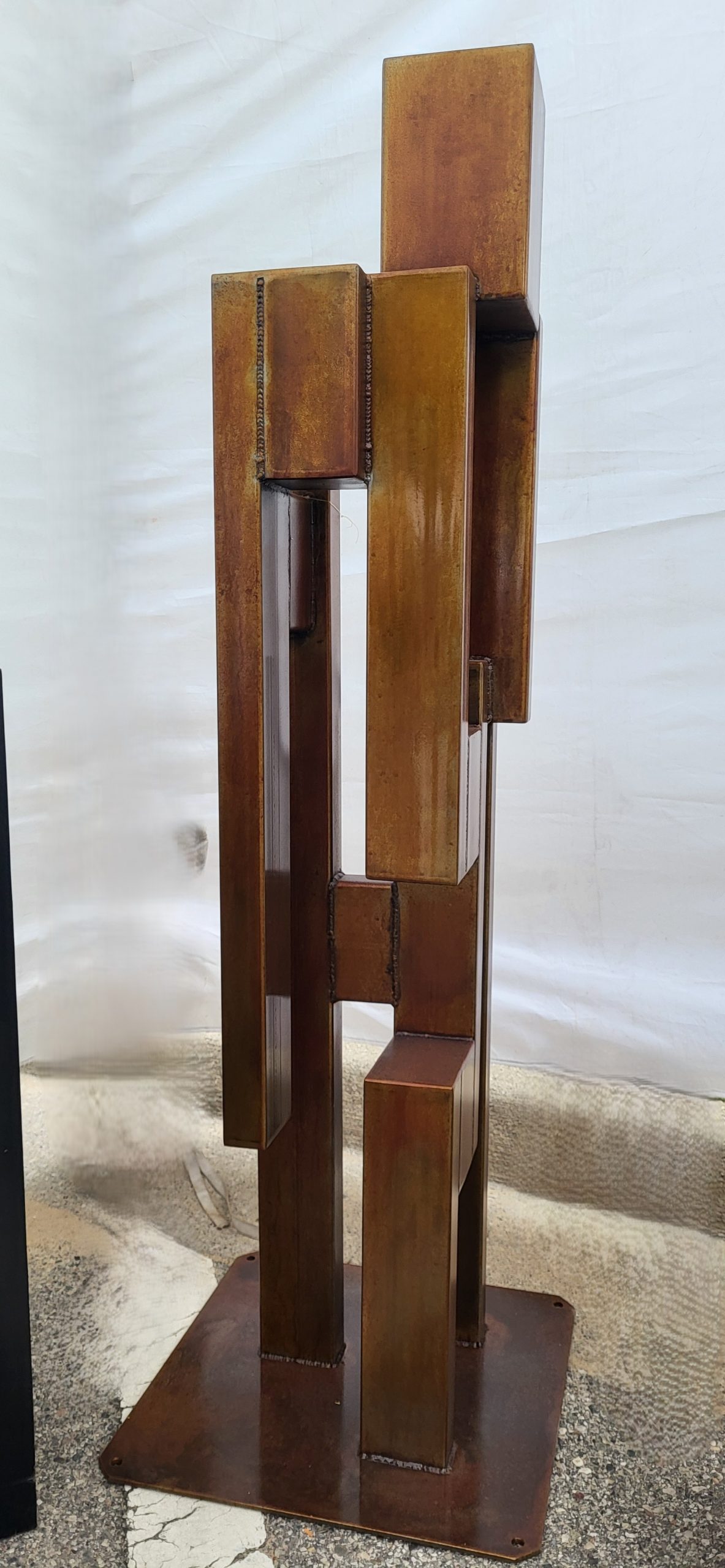 Geometry original metal sculpture