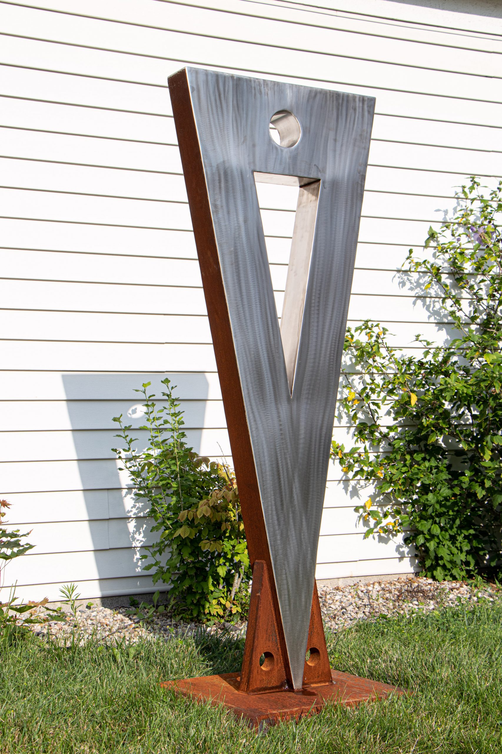 Prism original metal sculpture